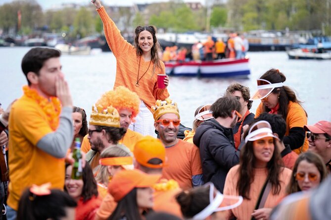 Amsterdam King’s Day Boat Party with Unlimited Drinks 2026 - What the 90-minute canal cruise is really like
