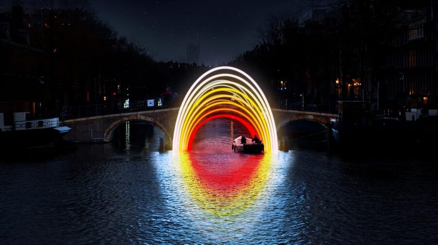 Amsterdam: Light Festival Boat Tour with Warm Drinks - Key points to know before booking