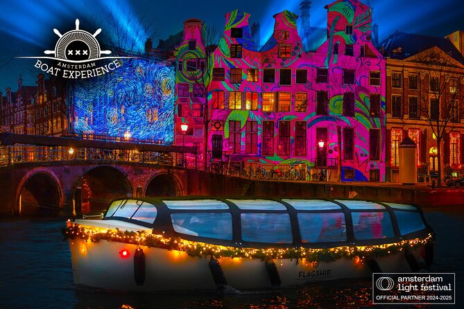 Amsterdam Light Festival: Canal Cruise + Bite & Unlimited Drinks - Getting to Prins Hendrikkade 33A