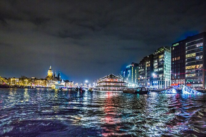 Amsterdam Light Festival: Canal Cruise + Snack & Unlimited Drinks - Snacks and Unlimited Drinks: Check the Fare
