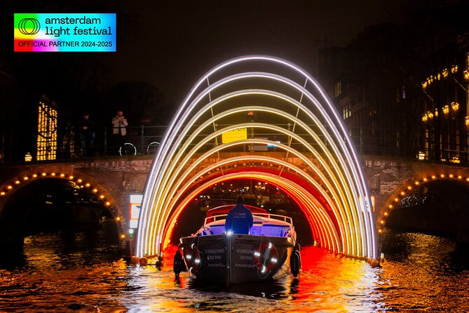 Amsterdam Light Festival Canal Cruise + Unlimited Drinks Option - The boat matters more than you might expect