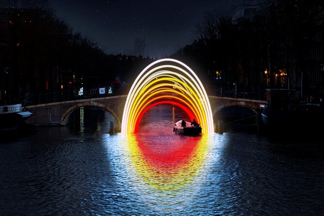 Amsterdam Light Festival Canal Cruise + Unlimited Drinks Option - Meeting at KINboat near Central Station