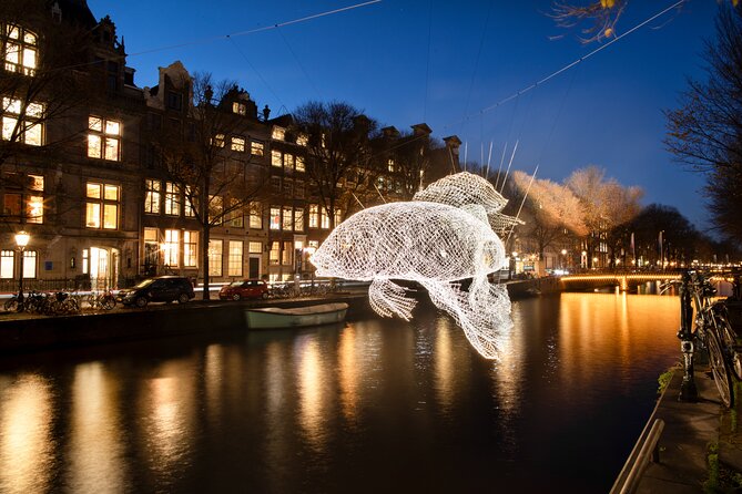Amsterdam Light Festival Canal Cruise + Unlimited Drinks Option - What the 75-minute cruise is like