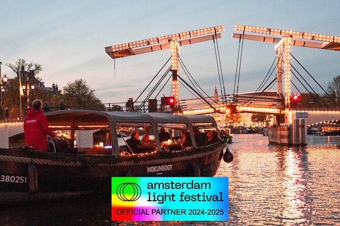 Amsterdam: Light Festival Open Boat - Unl. Drinks Option - The opera house and Amsterdam’s performing arts