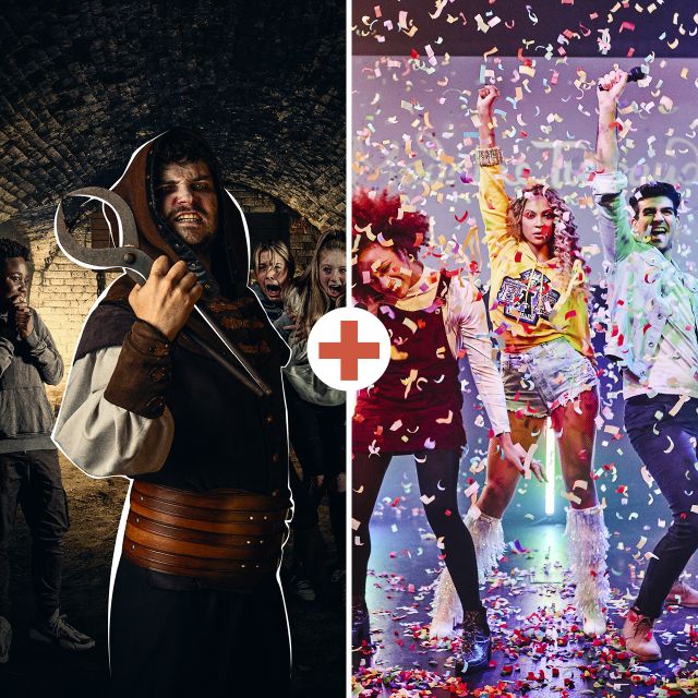 Amsterdam: Madame Tussauds & Amsterdam Dungeon Combo Ticket - Two Amsterdam attractions with very different personalities