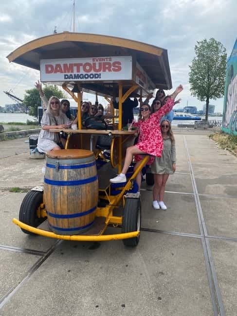 Amsterdam: MIXED - Beer & Bubbles Bike Tour - Beer, prosecco, and the unclear drink details