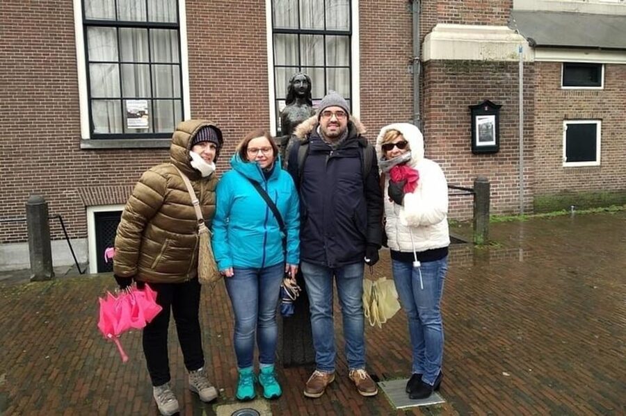 Amsterdam: Must-See Attractions Guided Walking Tour - Westerkerk and the canal belt