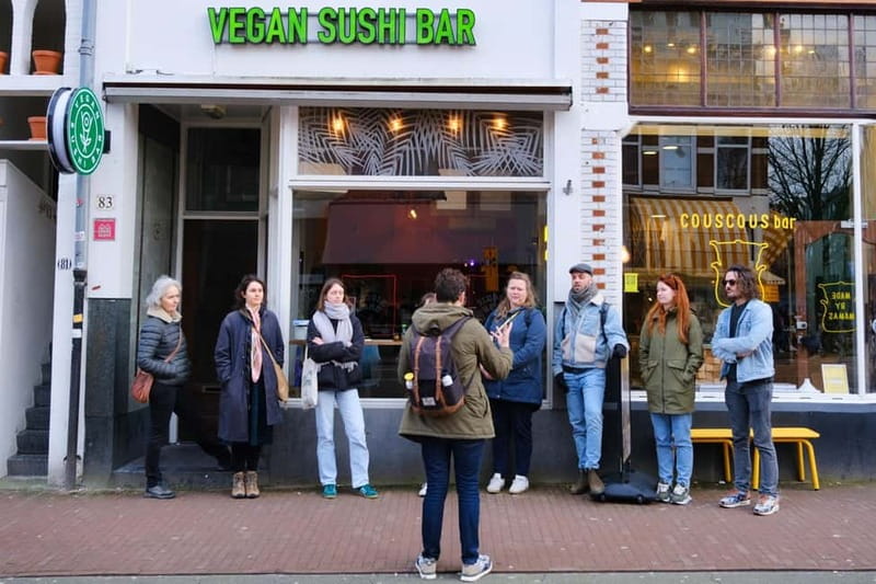 Amsterdam Old-West Vegan Food Tour with Local Guide - Meatless District and Vegitalian finish the tasting