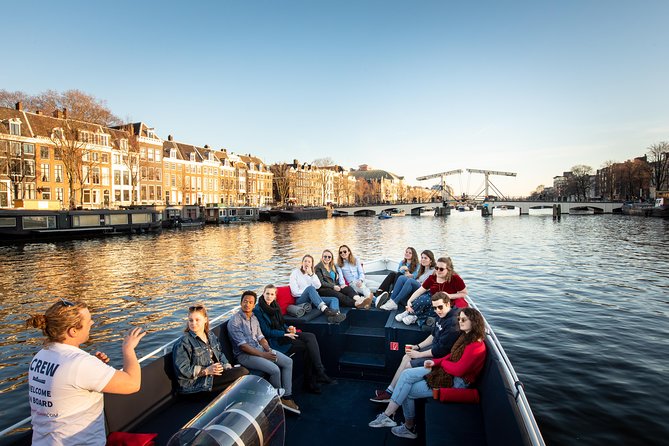 Amsterdam Open Boat Cruise in Old City Center with Live Guide - Choosing the right departure time