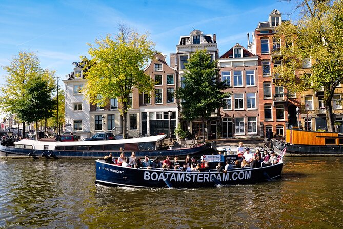 Amsterdam Open Boat Cruise in Old City Centre with Drinks Options - Key points to know before booking