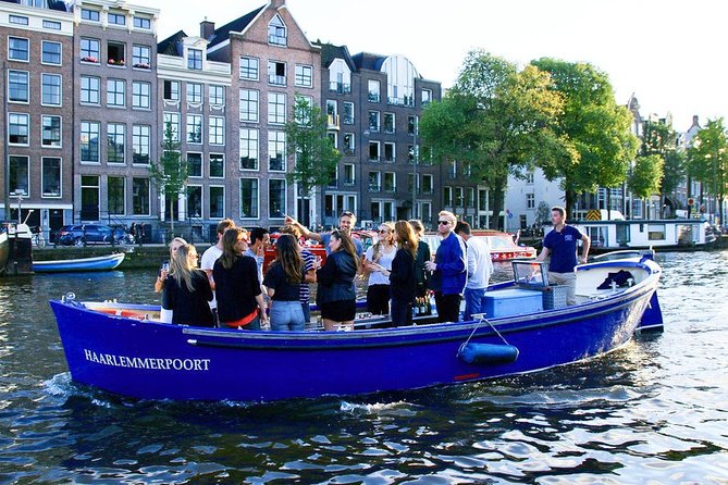 Amsterdam Open Boat Sightseeing Canal Cruise - A look toward A’DAM LOOKOUT and Amsterdam North