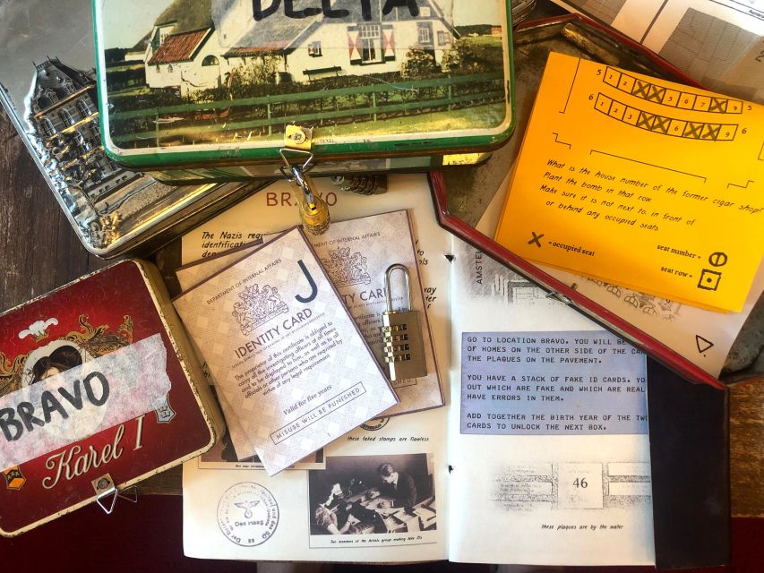Amsterdam: "Operation 45 " Treasure Hunt Walking Tour - Why the old Jewish District makes a strong game board