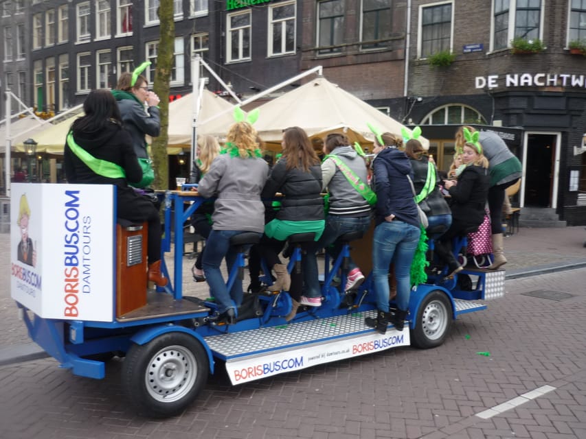 Amsterdam: Party Bike Tour with Beer - A realistic look at the drawbacks