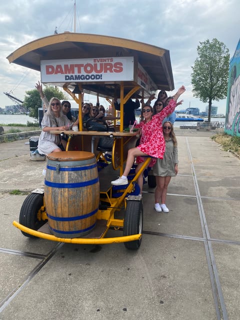Amsterdam: Party Bike Tour with Beer - Price and value at $51 per person