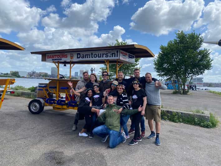 Amsterdam: Party Bike Tour with Beer - What the 90-minute route is really like