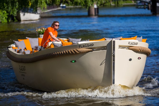 Amsterdam Private BBQ and Drinks Cruise With Onboard Chef - The canal sights from the boat