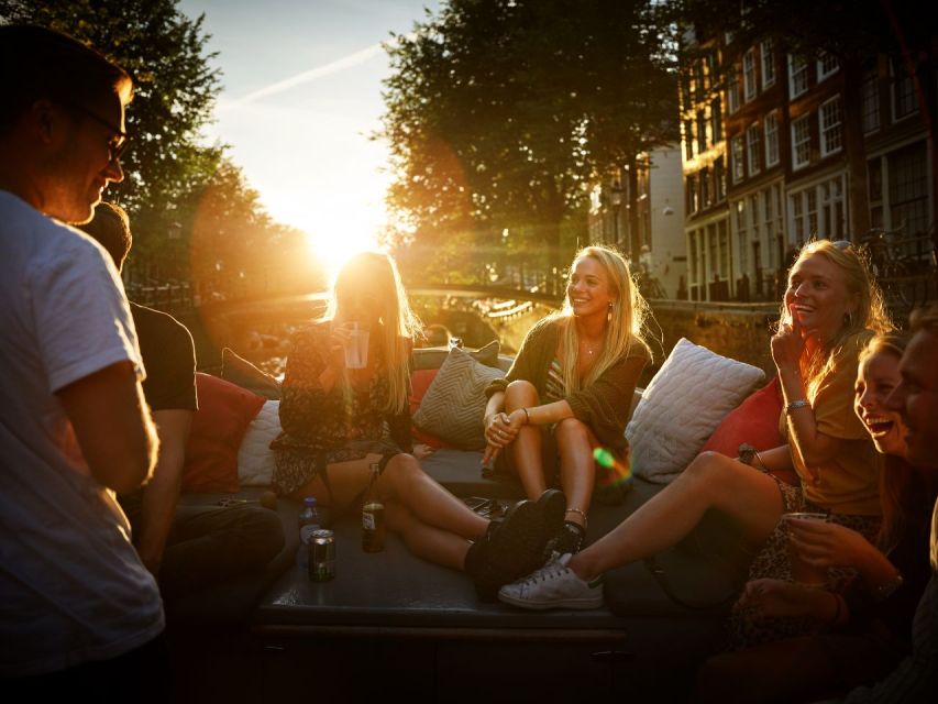 Amsterdam: Private BBQ Cruise with Personal Chef & Drinks - Passing the Red Light district