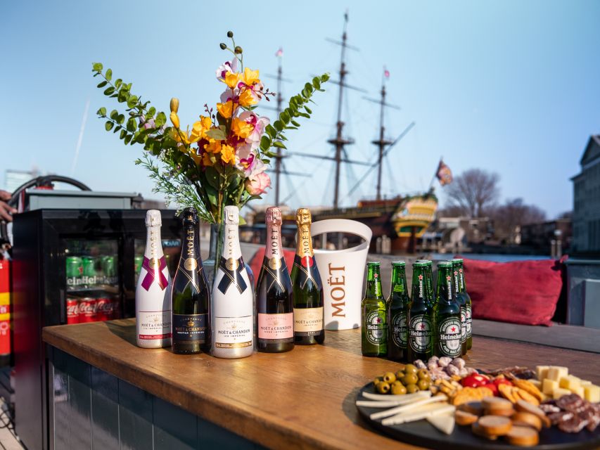 Amsterdam: Private Canal Cruise with Drinks and Snacks - How the $547 price works for different groups
