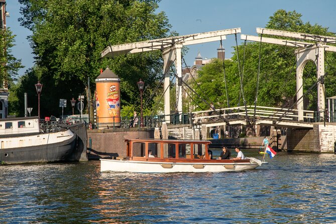 Amsterdam Private Dinner Cruise incl Drinks & 2-course Dinner 2hr - The route from Oosterdokskade to the old canal belt
