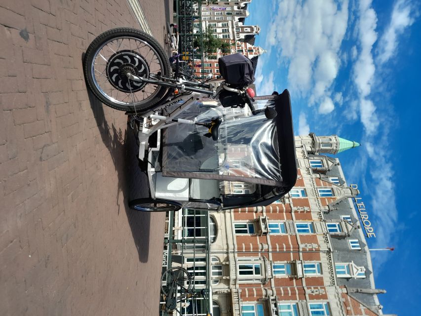 Amsterdam: Private Guided City Tour by Pedicab - Herengracht, Keizersgracht, and Prinsengracht