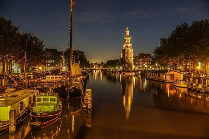 Amsterdam: Private Romantic Evening Canal Cruise + Bubbles/Snacks - A small electric boat made for conversation