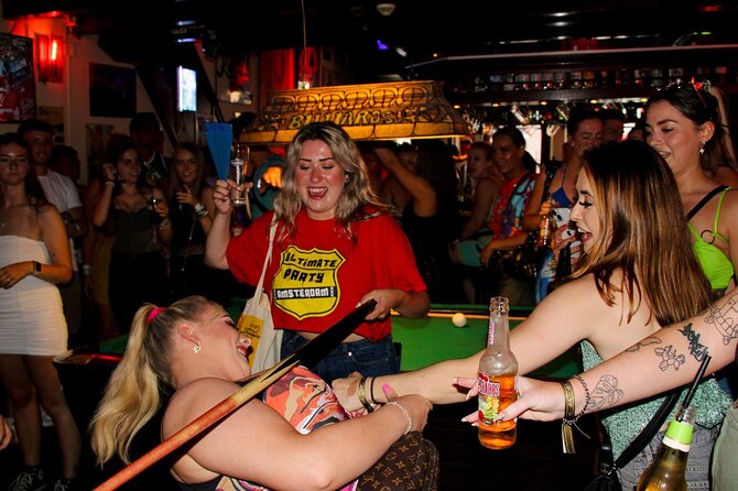 Amsterdam Red Light District Pub Crawl - Starting at Black Tiger on Rembrandtplein