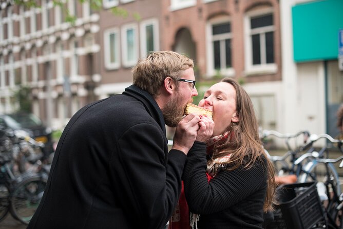 Amsterdam's Market Street Food Tour with Streat Bites - Dutch fries, herring, and stroopwafels