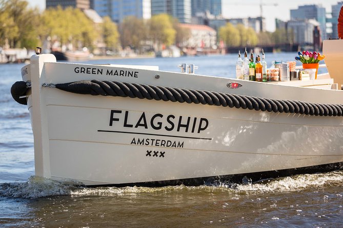 Amsterdam: Saloon Boat Cruise + Unlimited Drinks & Bite option - What the saloon boat feels like