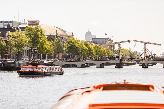 Amsterdam Sightseeing Canal Cruise with Audio Guide - The Amstel and the graceful Magere Brug