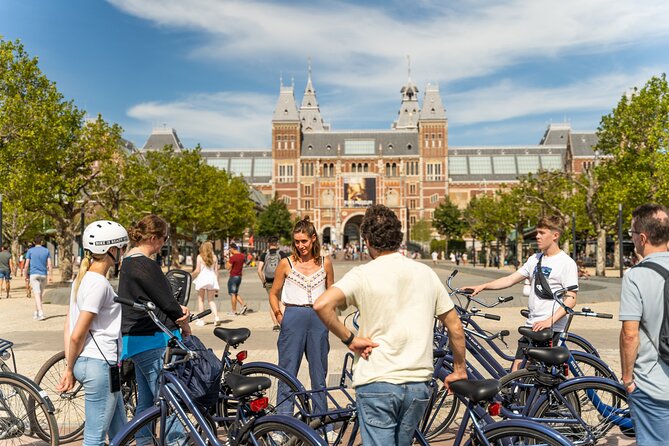 Amsterdam Small-Group Bike Tour With Optional Canal Cruise - Bridges, canals, and Museum Square