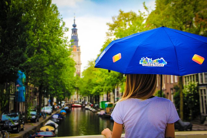 Amsterdam Small-Group Walking Tour with Typical Dutch Pancake - Muntplein, flowers, and a quick city-center pause