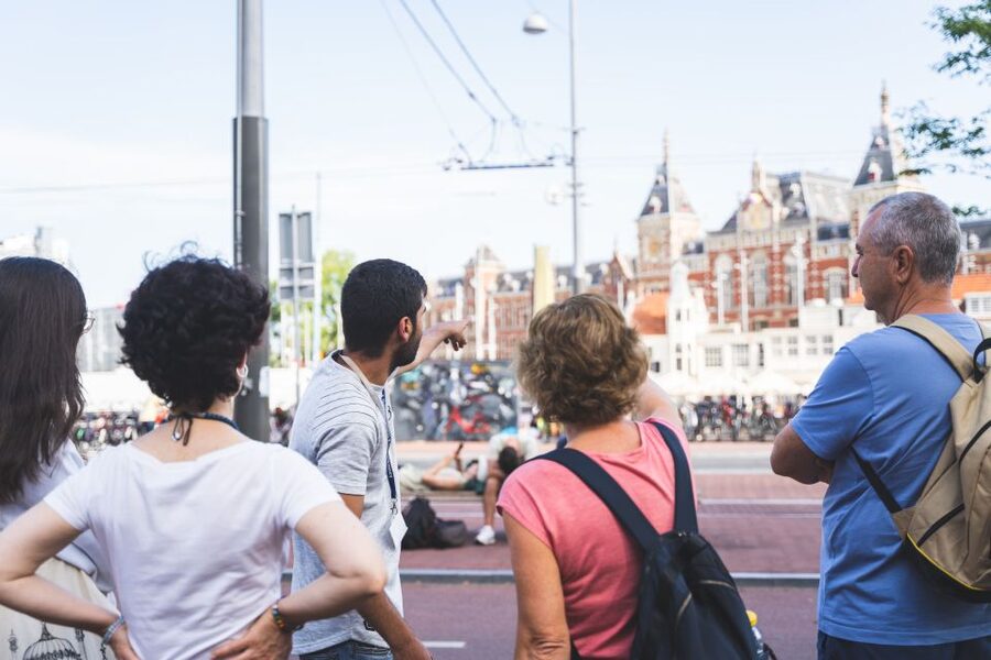 Amsterdam Small-Group Walking Tour - Beursplein and Dam Square: Amsterdam’s public stage