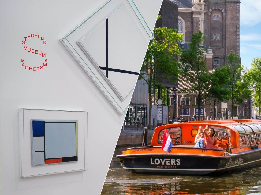 Amsterdam: Stedelijk Museum and 1-Hour Canal Cruise - Starting at Museumplein and the Stedelijk