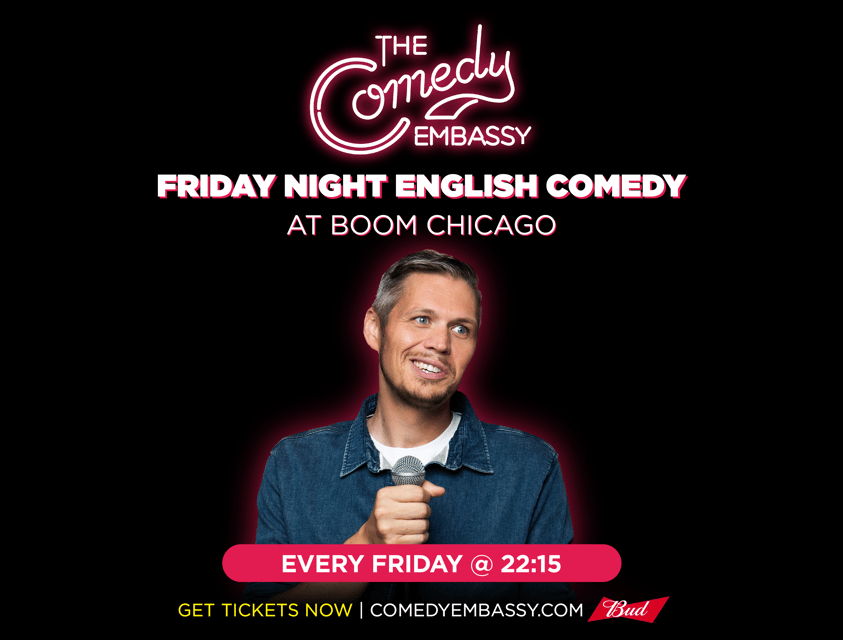 Amsterdam: The Comedy Embassy Stand-Up Show - An English-language comedy night in Amsterdam