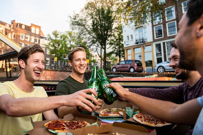 Amsterdam The Original Pizza Cruise with Unlimited Drinks - A pizza dinner with Amsterdam’s best canal views