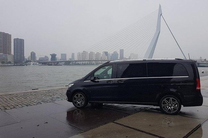 Amsterdam to Schiphol Airport Transfer Comfort & service. - Inside the Mercedes or minivan
