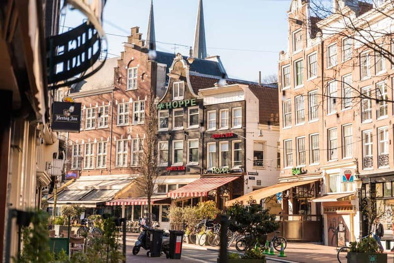 Amsterdam: Ultimate Amsterdam Food Tour - A cone of fries at Vlaams Friteshuis Vleminckx