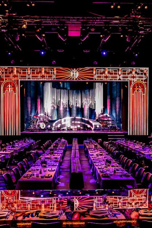 Amsterdam: VEGAS Dinner Show with 3-Course Sharing Menu - Getting to The Harbour Club Theater