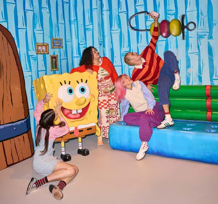 Amsterdam: WONDR Immersive Playground Experience Ticket - SpongeBob rooms and the giant ball pit