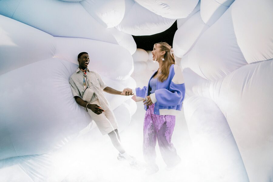 Amsterdam: WONDR Immersive Playground Experience Ticket - The route through confetti, music, and oversized play