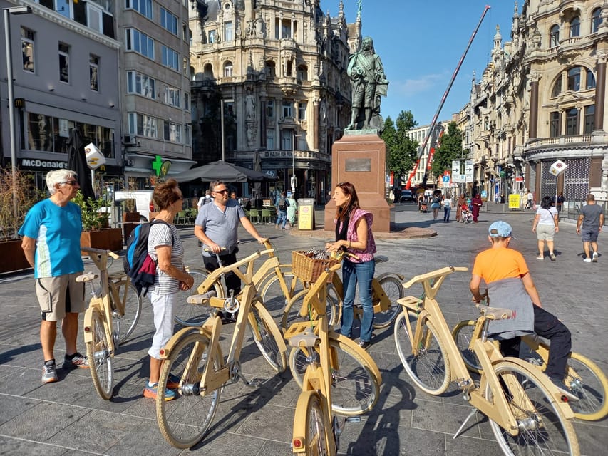 Antwerp: The Big 5 City Highlights by Wooden Bike - Grote Markt and Saint Carolus Borromeus Church