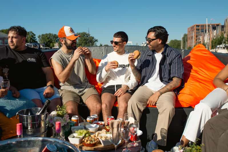 BBQ on Board Haarlem Cruise - Golden-hour views and Haarlem after dark