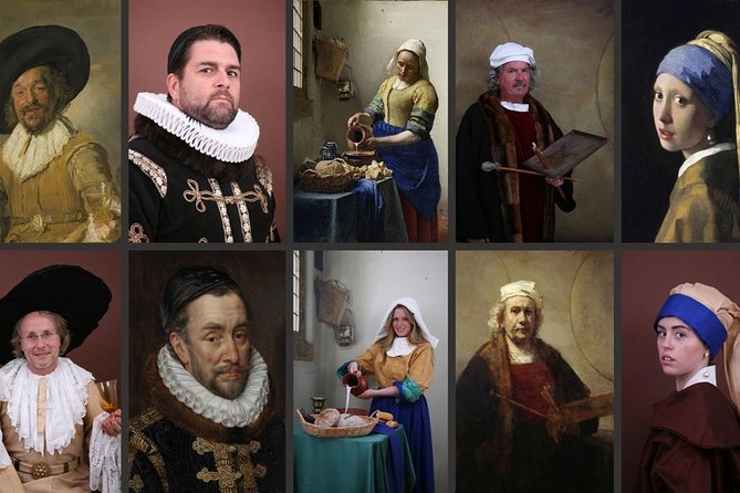Become a Dutch Art Piece Photo Shoot in Amsterdam - Becoming a Dutch painting for 20 minutes