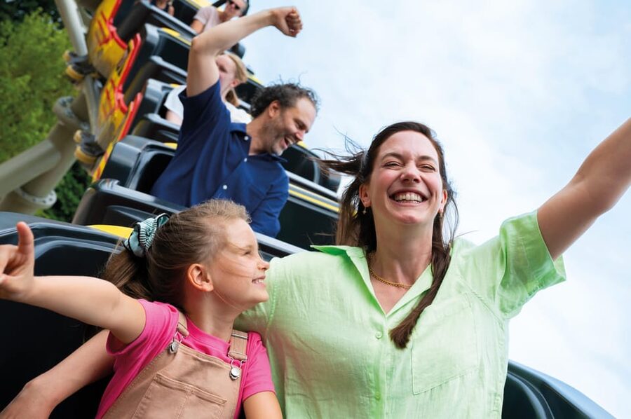 Biddinghuizen: Walibi Holland Entry Ticket - UNTAMED, Goliath, and the serious coasters
