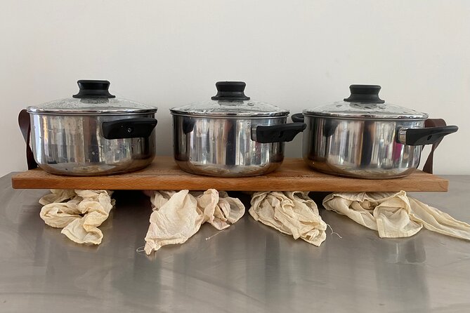 Cheese making workshop next to De Hallen, heart of Amsterdam - What you take home after three hours