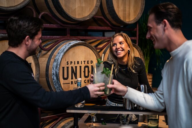 Cocktail workshop @ Spirited Union Rum Co. (Amsterdam) - A funny host can shape the whole afternoon