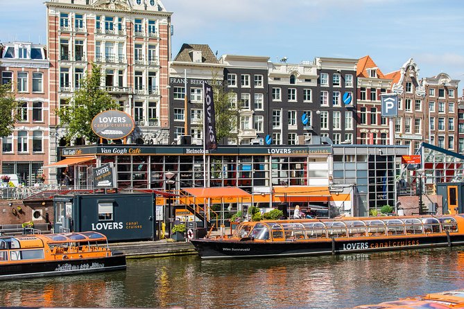 Combo Ticket: Van Gogh Museum Ticket and 1-Hour Canal Cruise - Entering the Van Gogh Museum at Museumplein