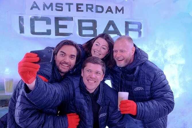 Combo Ticket: Xtracold Icebar Amsterdam and 1-Hour Canal Cruise - Entering Icebar Xtracold at minus 10°C