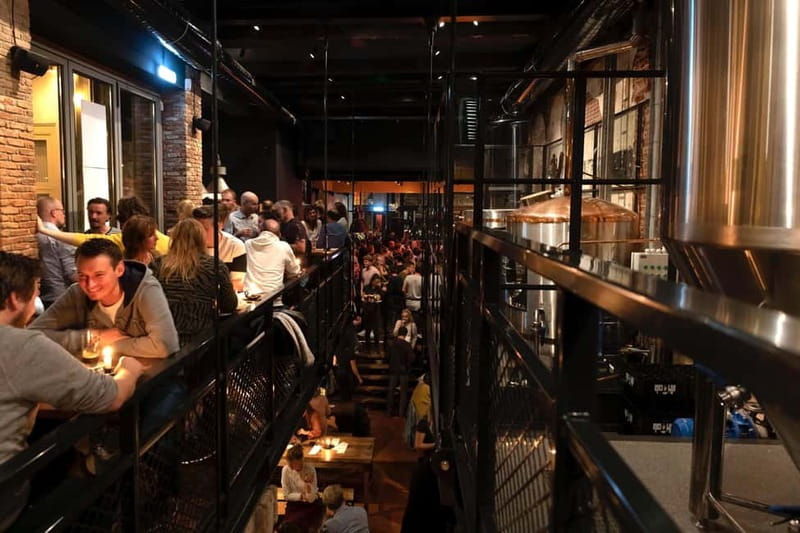 Delft: Craft Beer Tasting in Medieval Brewery with Snacks - Pretzels, dip, and the practical food detail