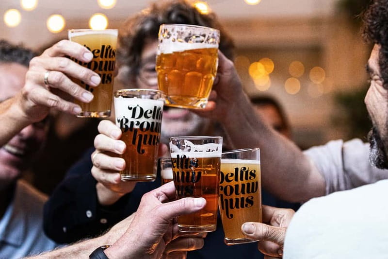 Delft: Craft Beer Tasting in Medieval Brewery with Snacks - Four beers from Delftse Brouwers